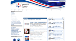 Desktop Screenshot of clevelandcountyschools.org